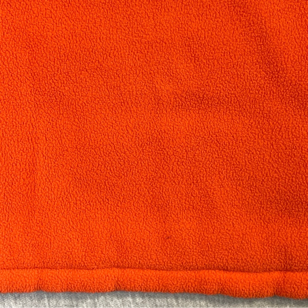 Warehouse One Puffer Vest Women’s Large Orange All Weather Gear Full Zip Fleece - Picture 6 of 10